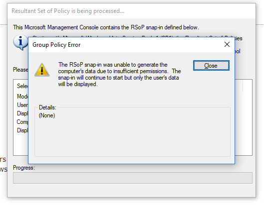 gpupdate not updating folder redirection windows